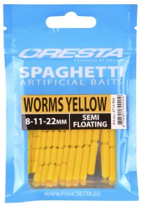 CRESTA Spaghetti Worms Yellow